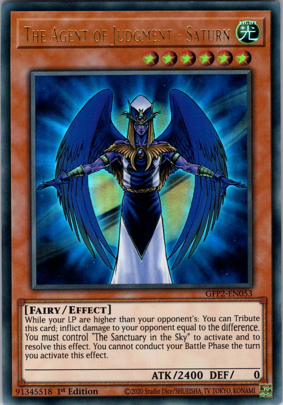 Leraje the God of Archery 1st Edition Ultra Rare Ghosts From the Past: The 2nd Haunting GFP2-EN031 NM