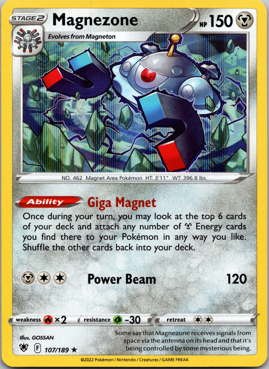 Magnezone | 107/189 | SWSH10: Astral Radiance | Holofoil