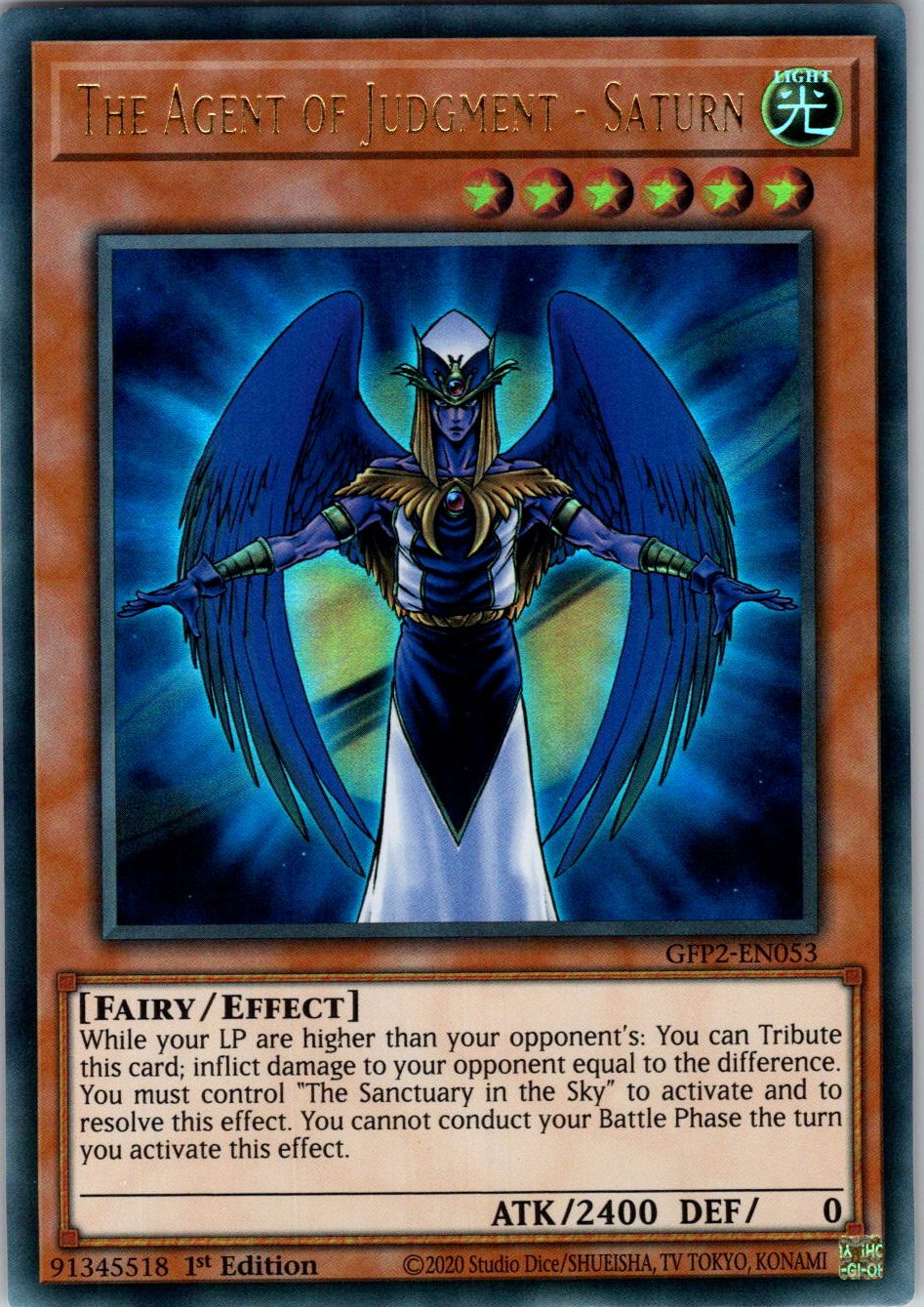 The Sacred Waters in the Sky 1st Edition Ultra Rare Ghosts From the Past: The 2nd Haunting GFP2-EN013 NM