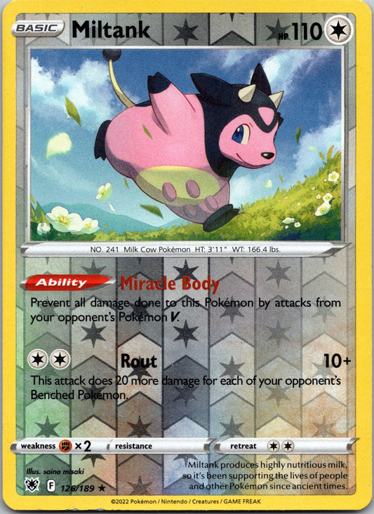 Miltank | 126/189 | SWSH10: Astral Radiance | Reverse Holofoil