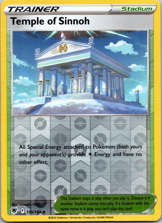 Temple of Sinnoh | 155/189 | SWSH10: Astral Radiance | Reverse Holofoil