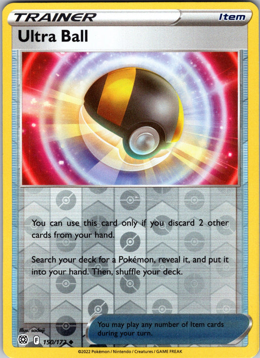 Ultra Ball | 150/172 | SWSH09: Brilliant Stars | Reverse Holofoil