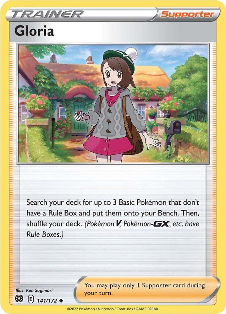 Gloria | 141/172 | SWSH09: Brilliant Stars | Reverse Holofoil