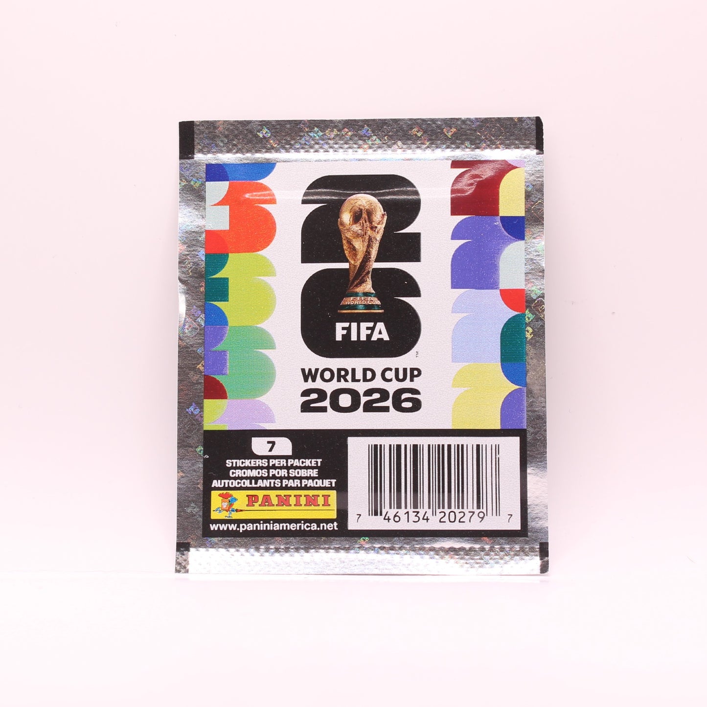 Panini FIFA World Cup 2026 Official Sticker Pack | USA, Canada & Mexico | Factory Sealed