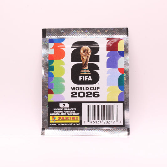 Panini FIFA World Cup 2026 Official Sticker Pack | USA, Canada & Mexico | Factory Sealed