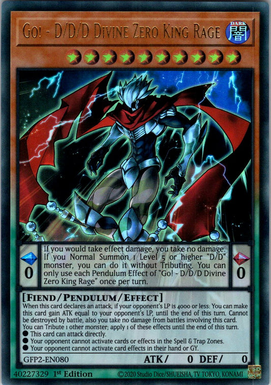 Manju of the Ten Thousand Hands 1st Edition Ultra Rare Ghosts From the Past: The 2nd Haunting GFP2-EN099 NM