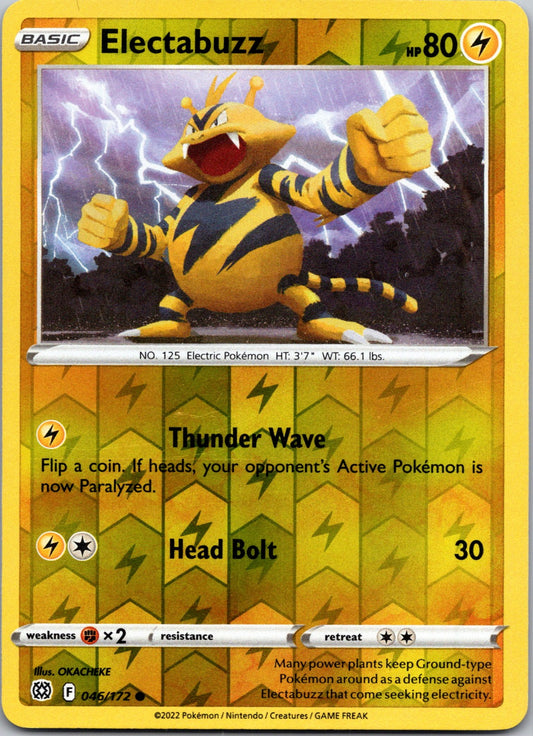 Electabuzz | 046/172 | SWSH09: Brilliant Stars | Reverse Holofoil