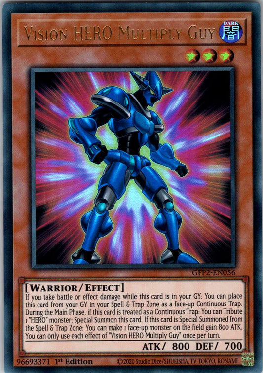Vision HERO Multiply Guy 1st Edition Ultra Rare Ghosts From the Past: The 2nd Haunting GFP2-EN056 NM