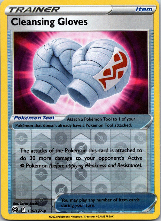 Cleansing Gloves | 136/172 | SWSH09: Brilliant Stars | Reverse Holofoil
