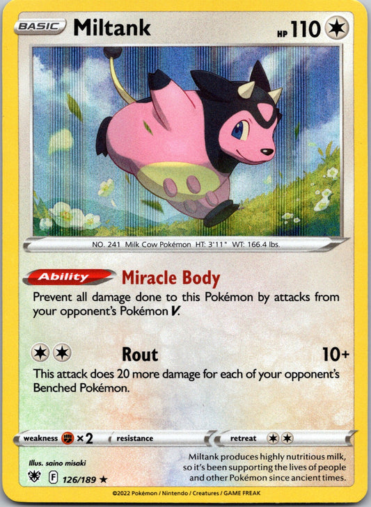 Miltank | 126/189 | SWSH10: Astral Radiance | Holofoil