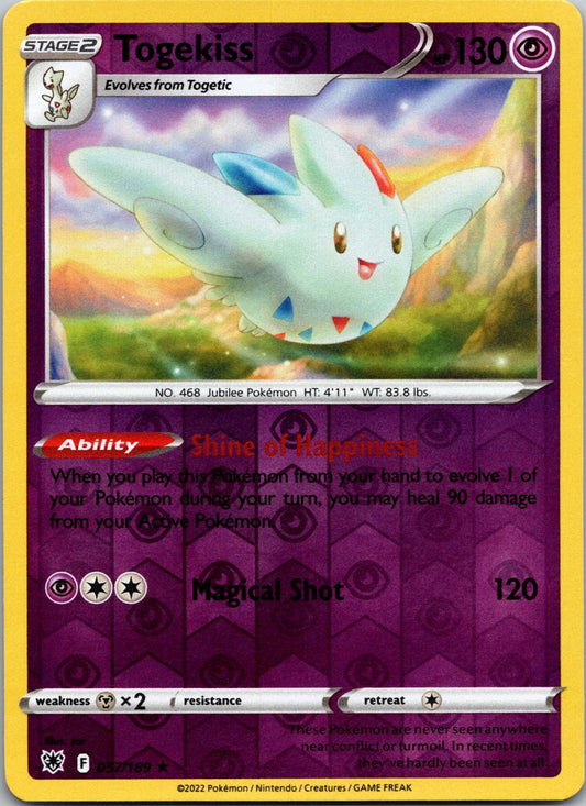 Togekiss | 057/189 | SWSH10: Astral Radiance | Reverse Holofoil