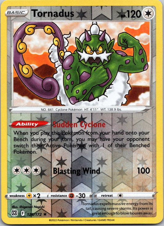 Tornadus | 126/172 | SWSH09: Brilliant Stars | Reverse Holofoil