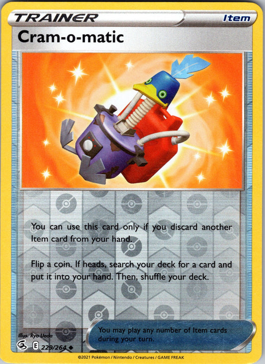 Cram-o-matic | 229/264 | SWSH08: Fusion Strike | Reverse Holofoil