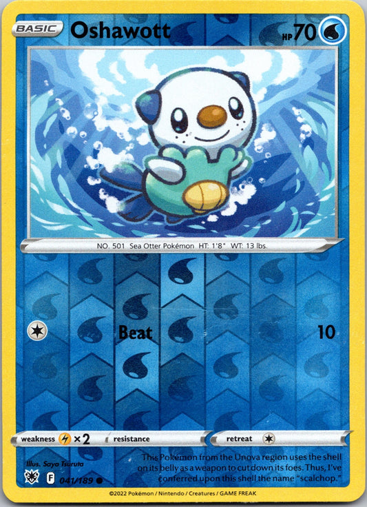 Oshawott | 041/189 | SWSH10: Astral Radiance | Reverse Holofoil