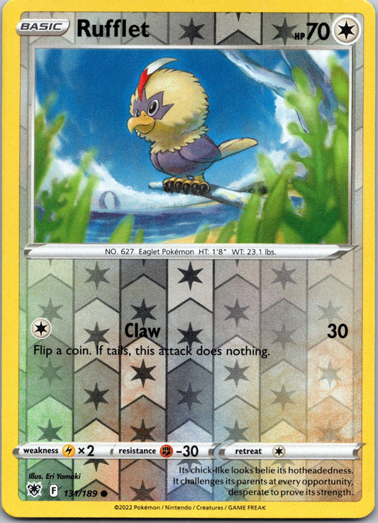 Rufflet | 131/189 | SWSH10: Astral Radiance | Reverse Holofoil