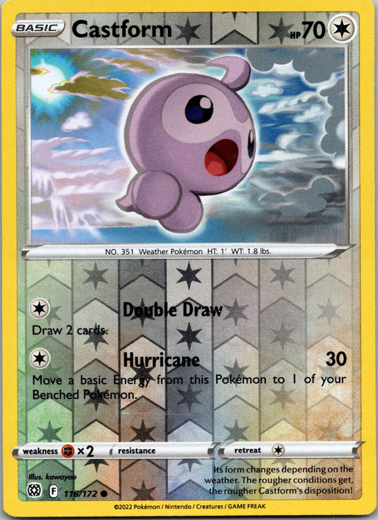 Castform | 116/172 | SWSH09: Brilliant Stars | Reverse Holofoil
