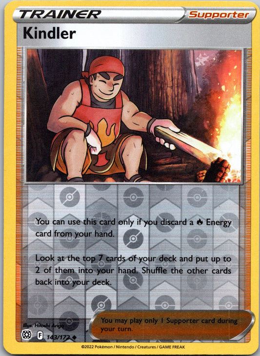 Kindler | 143/172 | SWSH09: Brilliant Stars | Reverse Holofoil