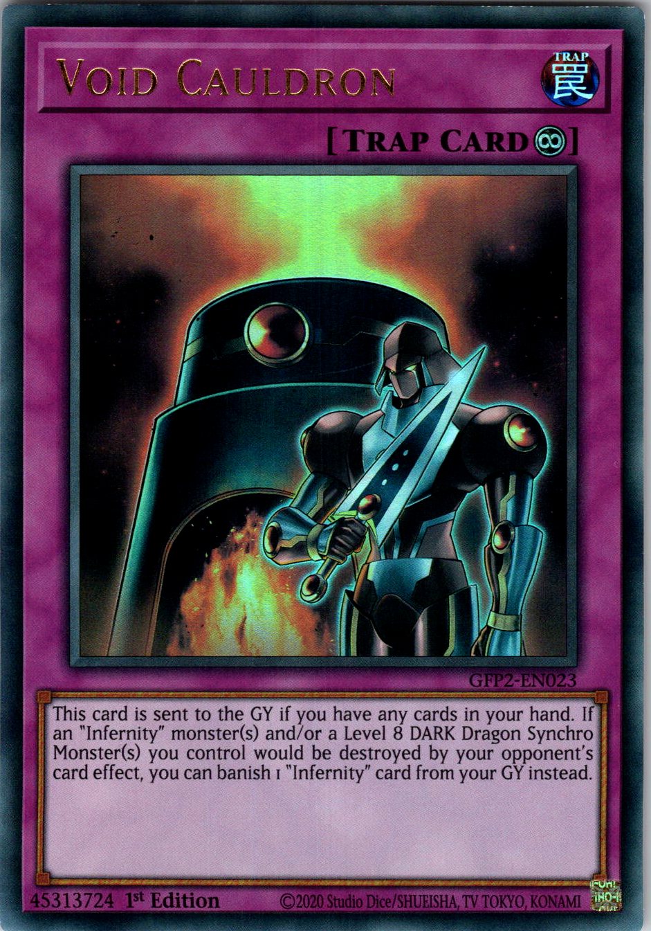 Void Cauldron 1st Edition Ultra Rare Ghosts From the Past: The 2nd Haunting GFP2-EN023 NM