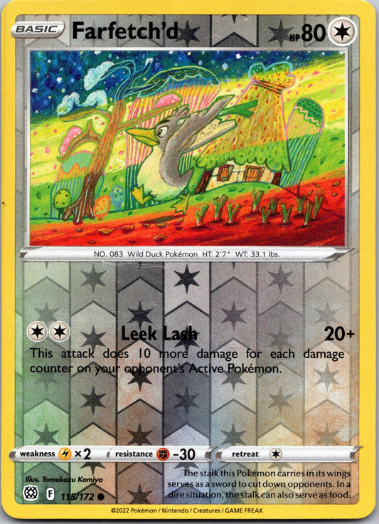 Farfetch'd | 115/172 | SWSH09: Brilliant Stars | Reverse Holofoil