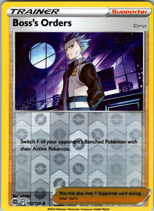 Boss's Orders | 132/172 | SWSH09: Brilliant Stars | Reverse Holofoil