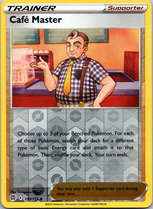Cafe Master | 133/172 | SWSH09: Brilliant Stars | Reverse Holofoil