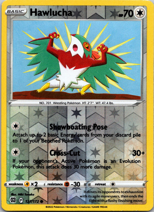 Hawlucha | 127/172 | SWSH09: Brilliant Stars | Reverse Holofoil