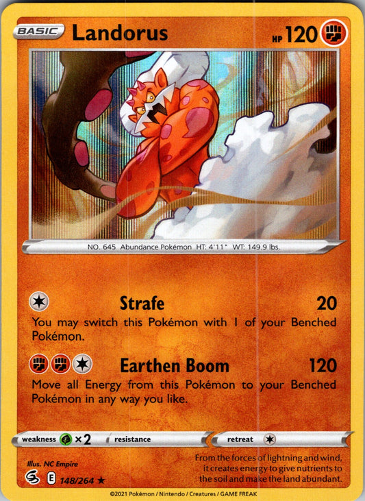 Landorus | 148/264 | SWSH08: Fusion Strike | Normal