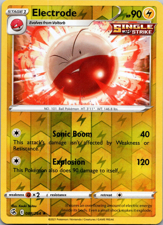 Electrode | 088/264 | SWSH08: Fusion Strike | Reverse Holofoil