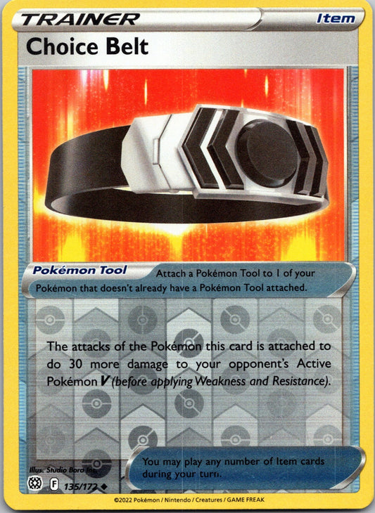 Choice Belt | 135/172 | SWSH09: Brilliant Stars | Reverse Holofoil
