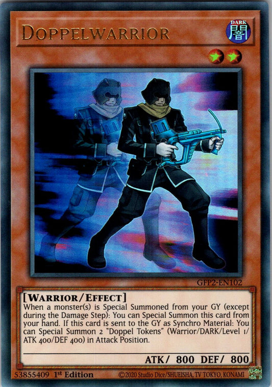 Doppelwarrior 1st Edition Ultra Rare Ghosts From the Past: The 2nd Haunting GFP2-EN102 NM