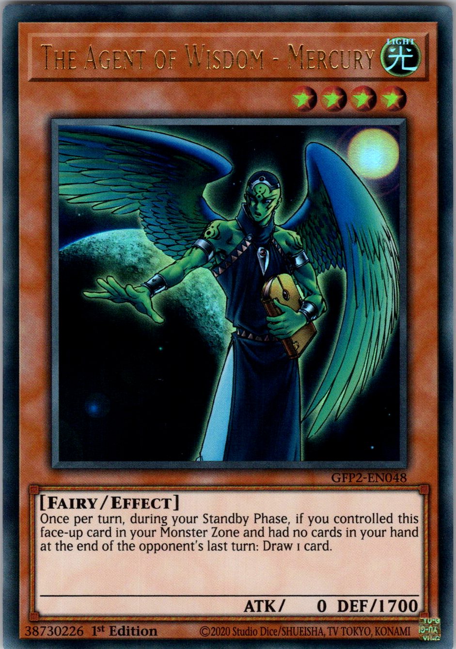 The Agent of Life - Neptune 1st Edition Ultra Rare Ghosts From the Past: The 2nd Haunting GFP2-EN008 NM