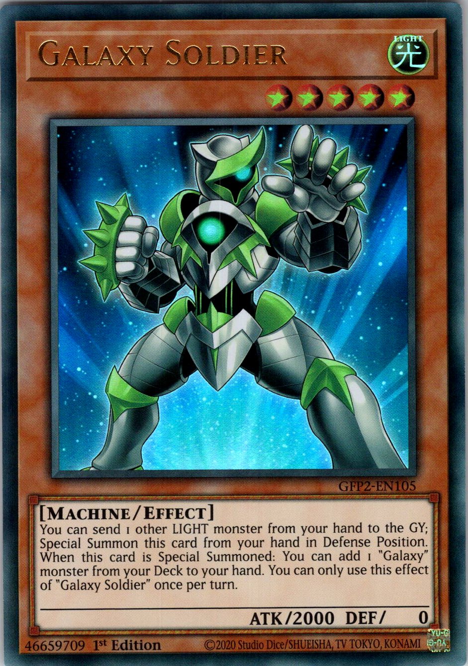 Galaxy Soldier 1st Edition Ultra Rare Ghosts From the Past: The 2nd Haunting GFP2-EN105 NM