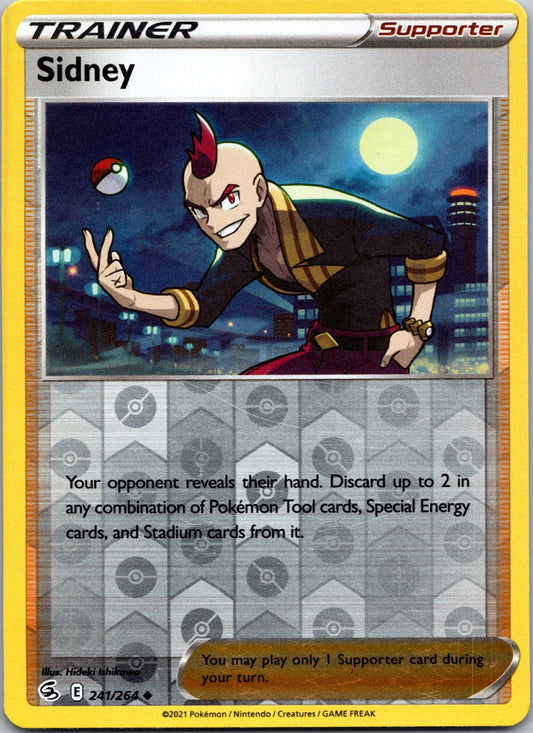 Sidney | 241/264 | SWSH08: Fusion Strike | Reverse Holofoil